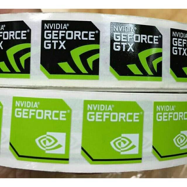 สติ๊กเกอร์ #SET5✨ Nvidia GTX RTX Quadro TITAN ✨ Sticker ตกแต่ง PC Notebook  🆒 ของหายาก ราคาถูก 🆒