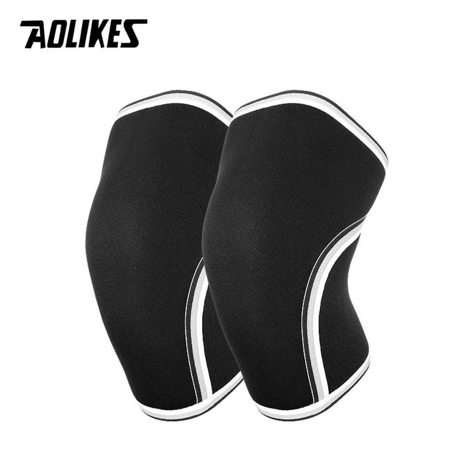 **พร้อมส่ง**Knee support aolikes ผ้าสวมซัพพอร์ตหัวเข่า1 ซองบรรจุ 2 ชิ้น