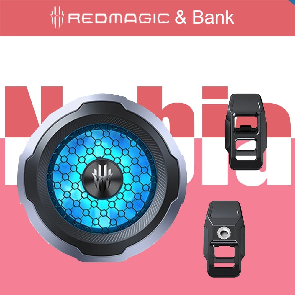 REDMAGIC Cooler 6 Air - ดีไซน์เบาเพียง 49 กรัม | ประสิทธิภาพระบายความร้อน -3°C | พัดลมความเร็วสูง 7 ใบพัด | ดีไซน์บางเพียง 19 มม