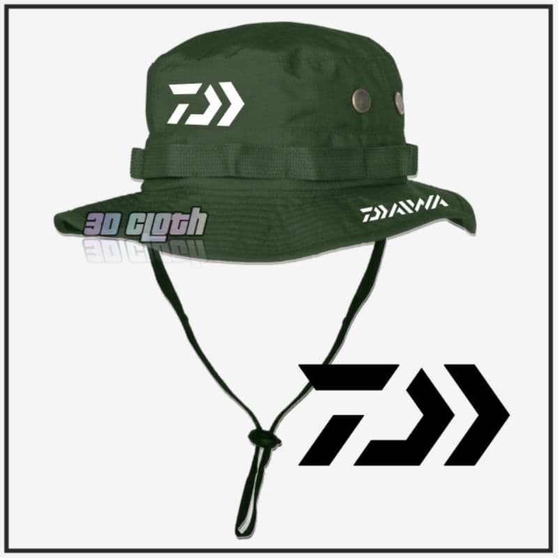 Daiwa Fishing Jungle Hat/Outdoor Adventure Fishing Mountain Hat/หมวกตกปลาผู้ชายและผู้หญิง/DAIWA