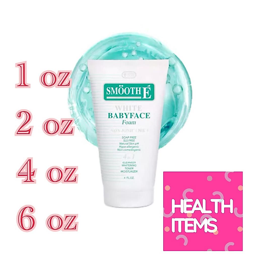 (หลอด) Smooth E White Babyface Spotclear / Hydration Foam สมูท อี เบบี้เฟซ สปอตเคลียร์ / ไฮเดรชั่น บอนไอโอนิก โฟม 40 มล.