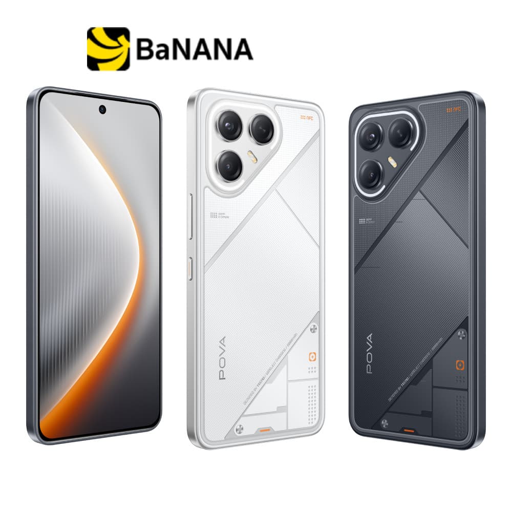 TECNO POVA 7 Ultra 5G (12+256) | 6000mAh 70W Ultra Charge & 30W Wireless Charge| 6.67”144Hz AMOLED|108 MP|รับประกัน 2 ปี