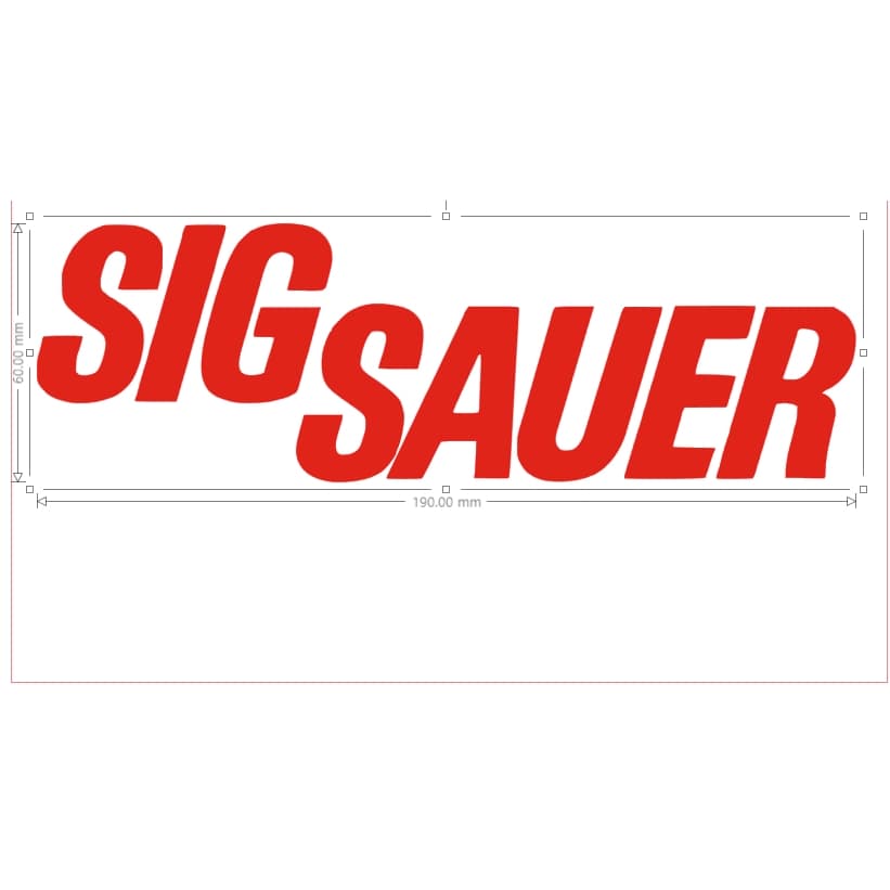 🌈สติ๊กเกอร์ SIG Sig Sauer ซิกซาวเออร์ มีหลายสี สั่งได้เลยพร้อมส่ง🌈มีเก็บเงินปลายทาง🌈