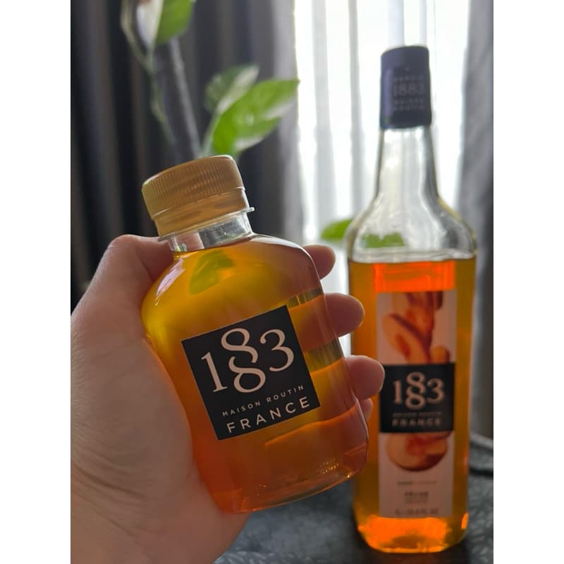 1883 น้ำเชื่อมกลิ่นพีช | PEACH SYRUP 1000 ml. (SKU 6123)