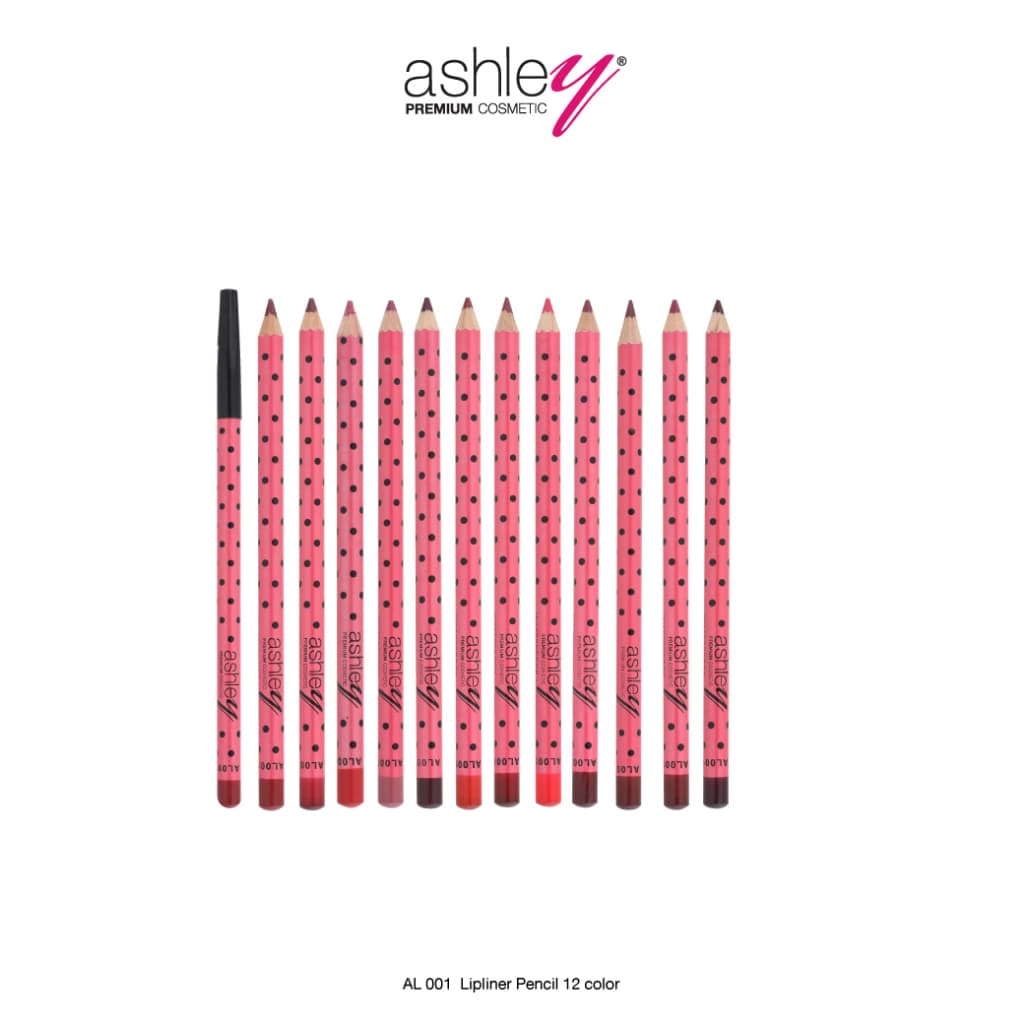 Ashley Lip Liner Pencil แอชลี่ย์ ลิป ไลเนอรื เพ็นซิล ดินสอเขียนขอบปาก AL001(1แท่ง)