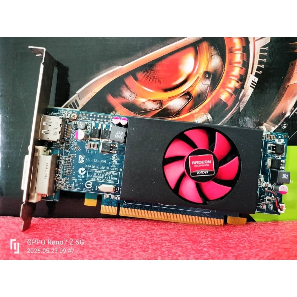 การ์จอ AMD HD8490 / 1GB / DDR3 / 64Bit สภาพสวย ปกติทุกพอร์ต