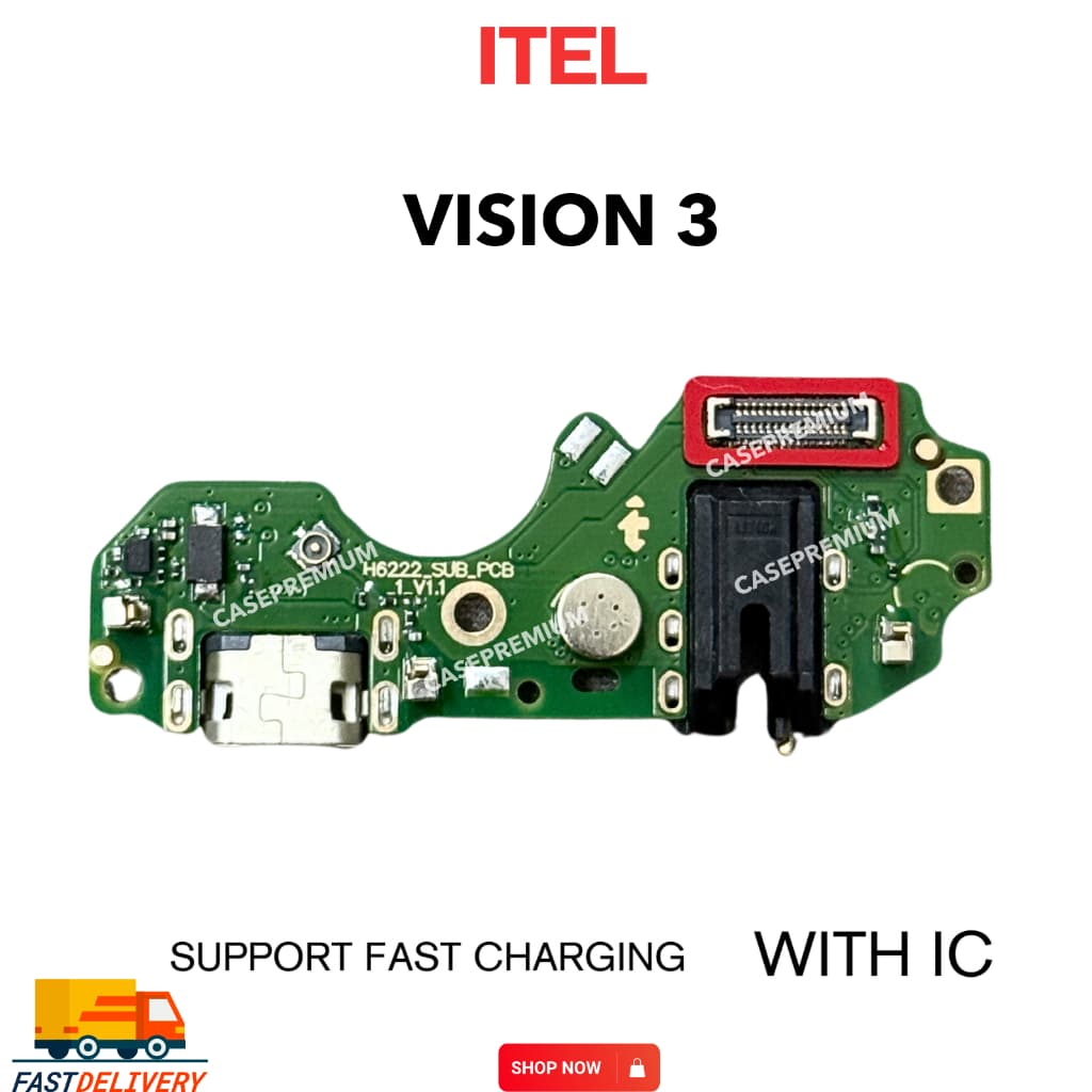 iTel Vision 2s 2GB+32GB สมาร์ทโฟน  6.52 นิ้ว กล้องหลัง 2 ตัว 13MPแบตเตอรี่ 5,000mAh