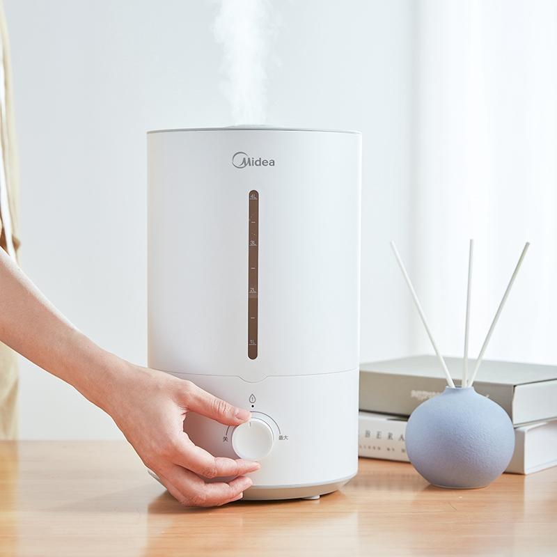 Midea เครื่องฟอกอากาศ กรองอากาศ กรองฝุ่น PM2.5 ต้านแบคทีเรีย ในครัวเรือน ห้องนอน