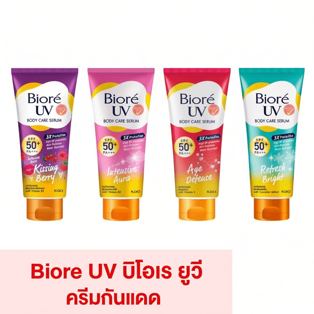 Biore UV ครีมกันแดด ขนาด 50มล./150มล.