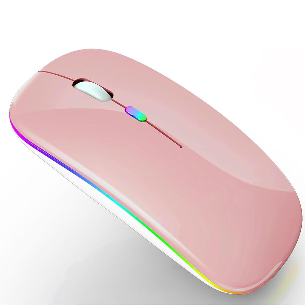 เมาส์ไร้สาย แบบชาร์จไฟได้ ดีไซน์เรียบง่าย ทันสมัย จับสบาย