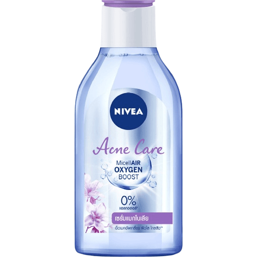 คลีนซิ่งน้ำ NIVEA Micellar Water 400 มล. อ่อนโยนต่อผิวแพ้ง่าย ไม่มีแอลกอฮอล์
