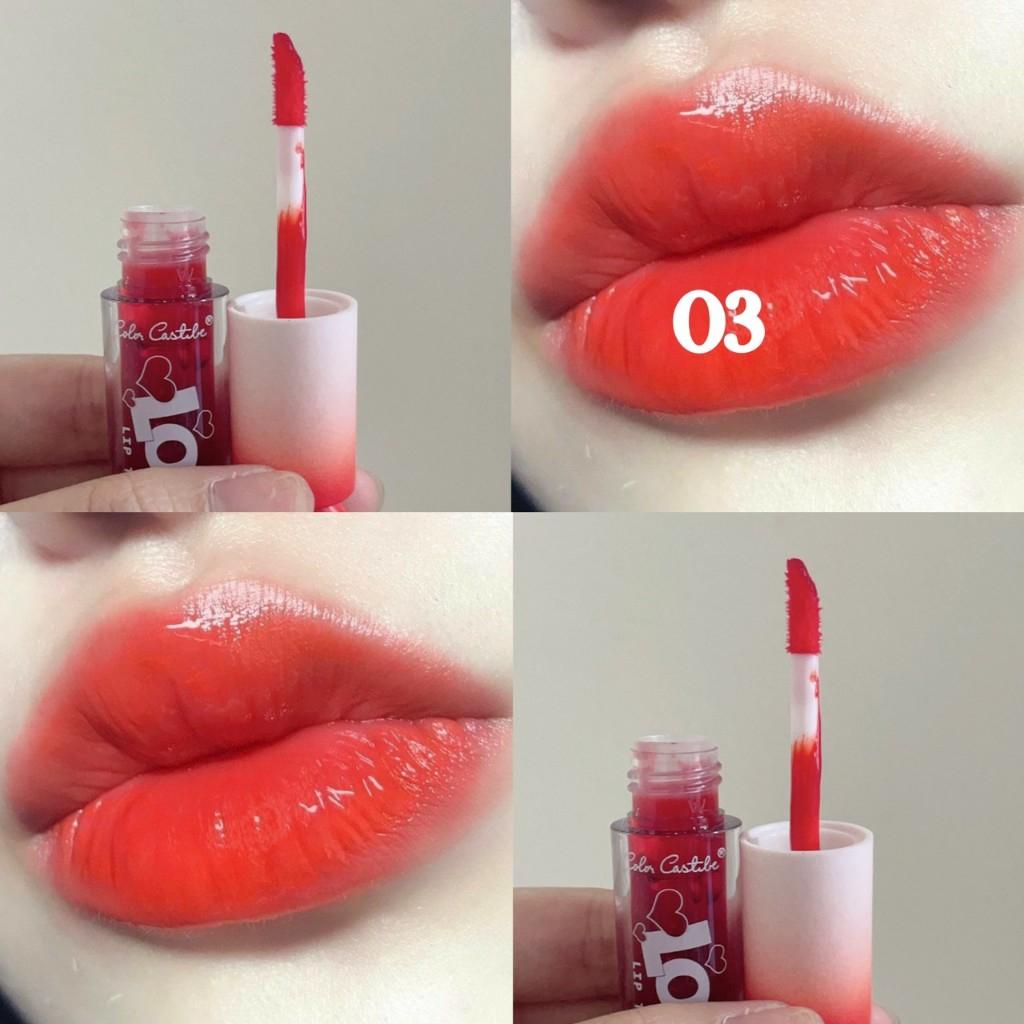 ลิปทินต์ รูปหัวใจ สีสวย ติดทนนาน แพคเกจน่ารัก สินค้าพร้อมส่งในไทย