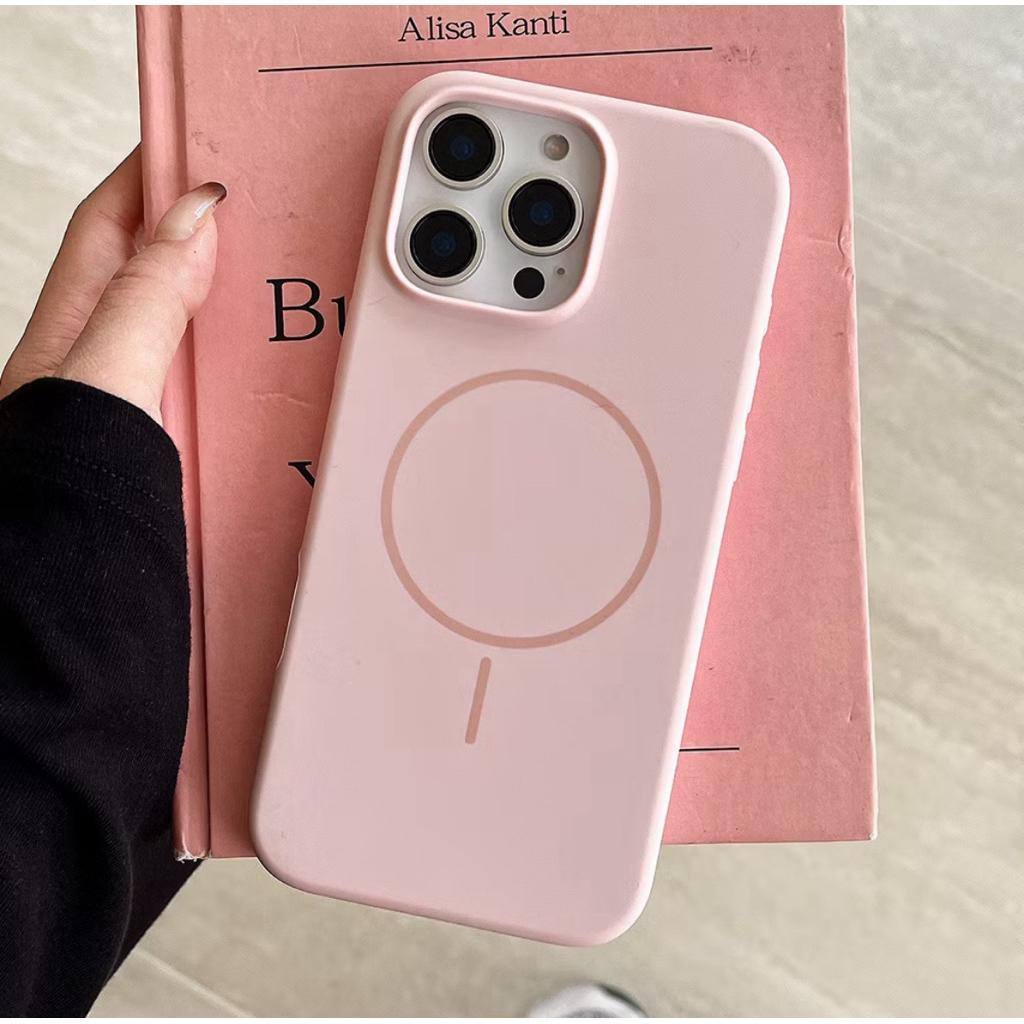 เคสซิลิโคนแม่เหล็กสำหรับ iPhone หลากหลายสี