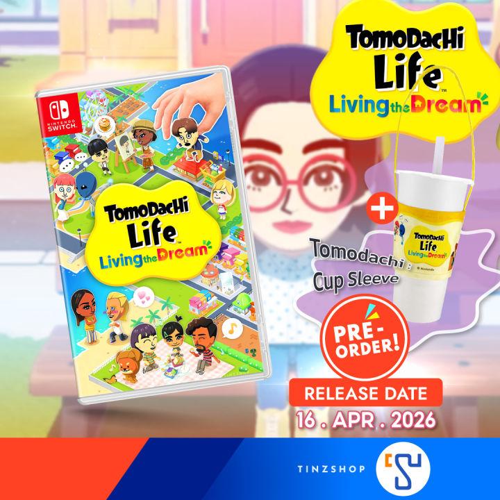 [Pre Order 16.04.26] Nintendo Switch Game Tomodachi Life Living the Dream Zone Asia / เกมสั่งซื้อล่วงหน้า