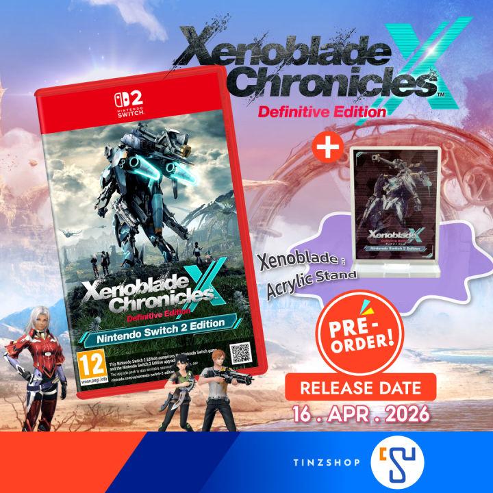 [Pre Order 16.04.26] [Switch2] Nintendo Switch 2 Game : Xenoblade Chronicles X Definitive Edition / Zone Asia (ตลับเกม)